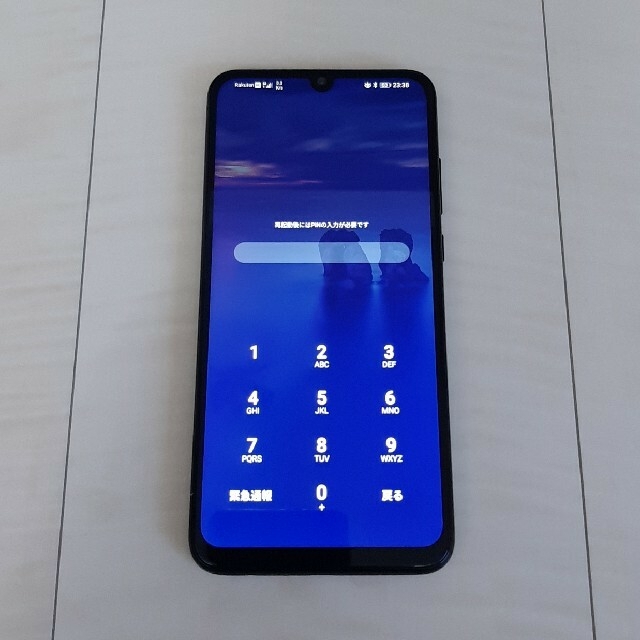 HUAWEI(ファーウェイ)のHUAWEI NOVA lite ３ ミッドナイトブラック スマホ/家電/カメラのスマートフォン/携帯電話(スマートフォン本体)の商品写真