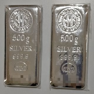 新品未開封 1kg 銀地金 銀インゴット 999.9 2020年11月購入の通販 by 新品未開封 1kg 銀地金 銀インゴット 999.9 2020年11月購入の通販 by