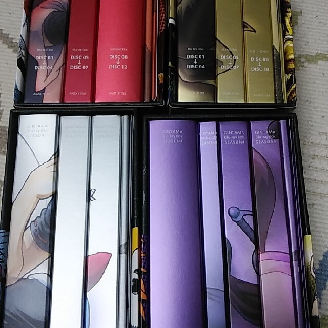 銀魂 Blu-ray Box シーズン1~4 全巻セット 新作商品 www.toyotec.com