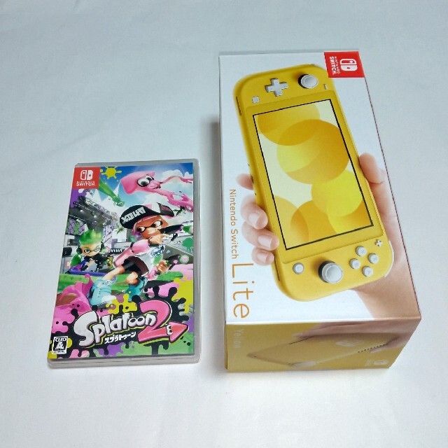 Nintendo Switch Lite イエロー　スプラトゥーン2セット