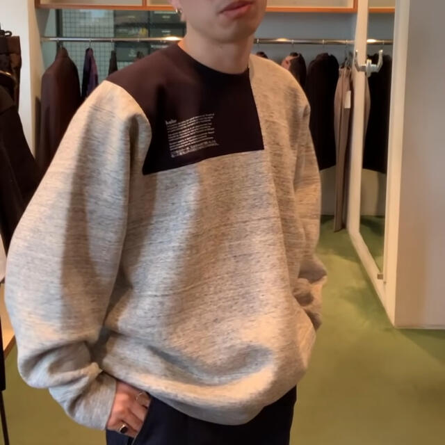 Kolor 20AW ウールスウェット-