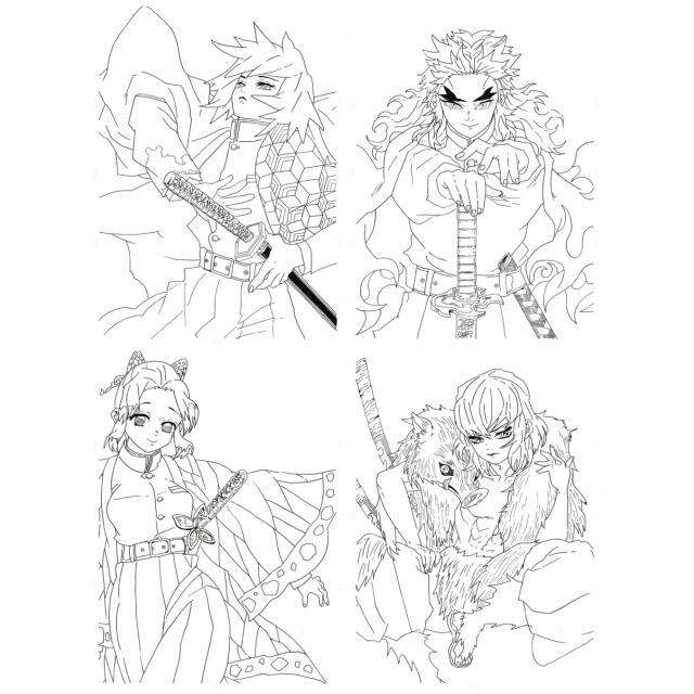 鬼滅の刃 塗り絵 枚セットの通販 By フミマ ラクマ 鬼滅の刃 塗り絵 枚セットの通販 By フミマ ラクマ