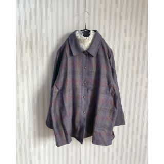 グリモワール(Grimoire)の古着  レトロ　vintage 総柄シャツ　チェック　used  ヴィンテージ(シャツ/ブラウス(長袖/七分))