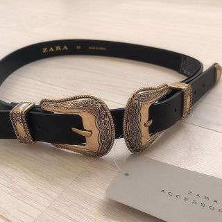 ザラ(ZARA)のZARA  ベルト　【新品未使用】黒(ベルト)