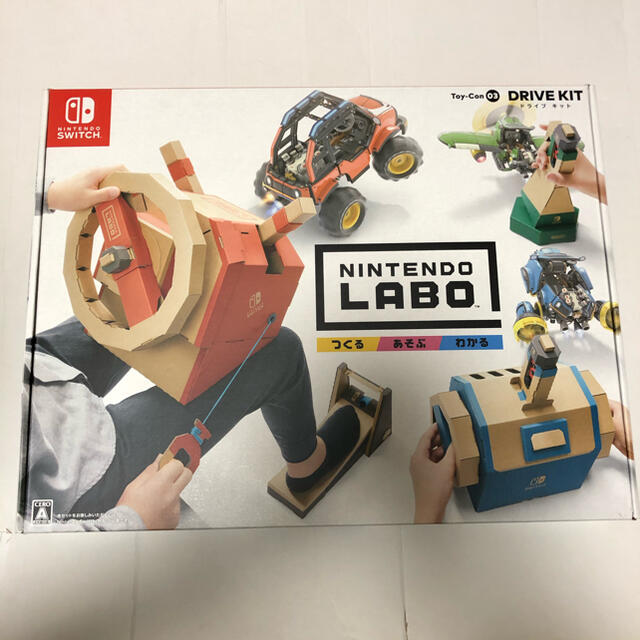 Nintendo Switch(ニンテンドースイッチ)のNintendo Labo Toy-Con 03 DriveKit Switch エンタメ/ホビーのゲームソフト/ゲーム機本体(家庭用ゲームソフト)の商品写真