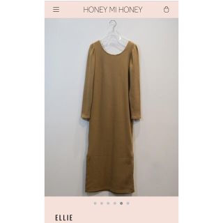 ハニーミーハニー(Honey mi Honey)のhoneymihoney❤︎ELLIE❤︎ワンピース❤︎バックリボン❤︎(ロングワンピース/マキシワンピース)