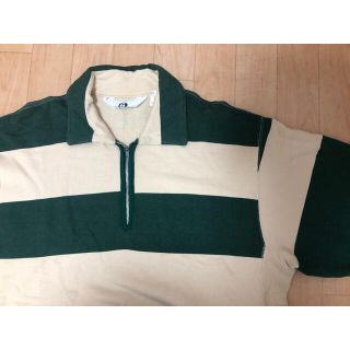 初期 GOODENOUGH ハーフジップ ボーダー スウェット | givebacktickets.com