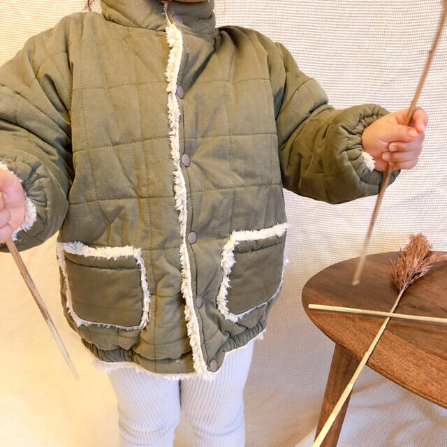 ボアジャケット キッズ/ベビー/マタニティのキッズ服男の子用(90cm~)(コート)の商品写真