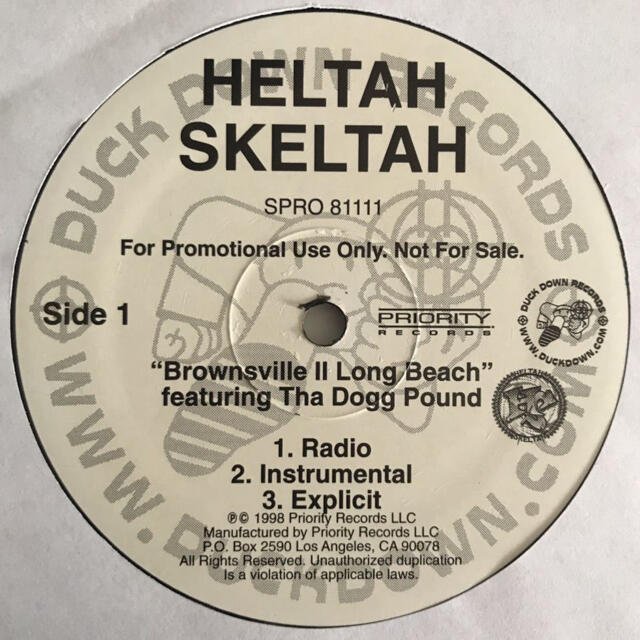 Heltah Skeltah-Brownsville II Long Beach