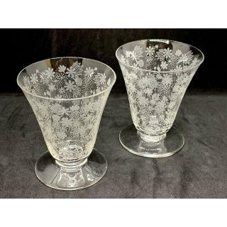 バカラ(Baccarat)の★バカラ ★エリザベート ELISABETH ★ワイングラス 2客セット 9cm(食器)