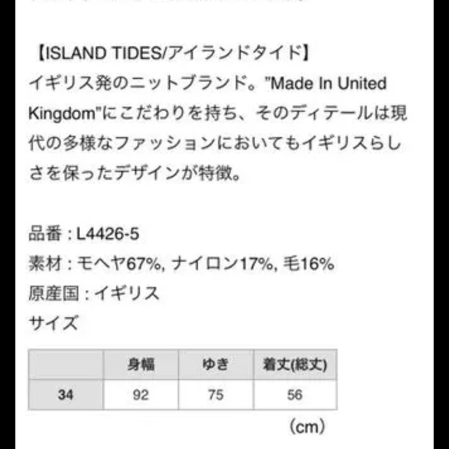 JOURNAL STANDARD(ジャーナルスタンダード)のアイランドタイド　ノルディック ニット セーター　フェアアイル エリオポール レディースのトップス(ニット/セーター)の商品写真