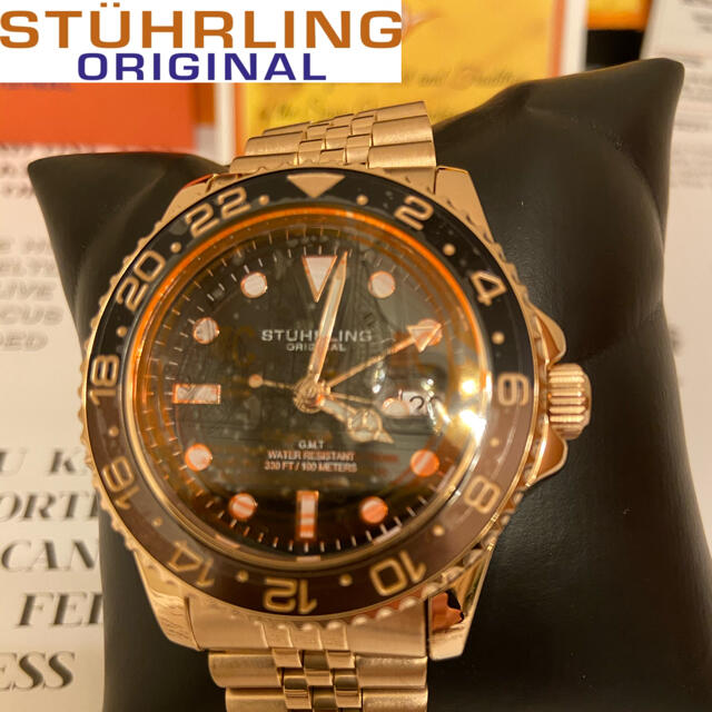 ☆ストゥーリング☆Stührling☆スイス製クォーツ腕時計☆高級腕時計 腕時計(アナログ)