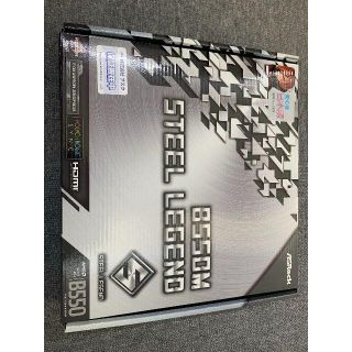 B550M STEEL LEGEND マザーボード(PCパーツ)