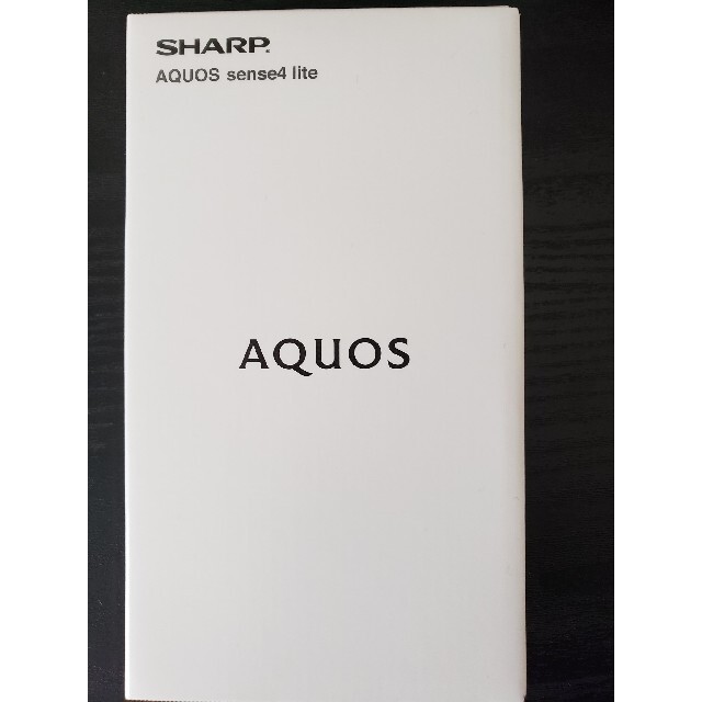 SHARPSHARP AQUOS sense4lite SH-RM15ブラックSIMフリー