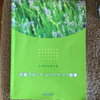 初級フルートレパートリー曲集(楽譜)