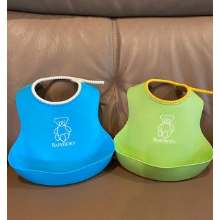 ベビービョルン(BABYBJORN)のベビービョルン　エプロン　2個セット(お食事エプロン)