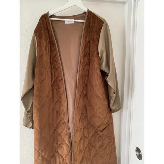 amiur vintage satin gown coat