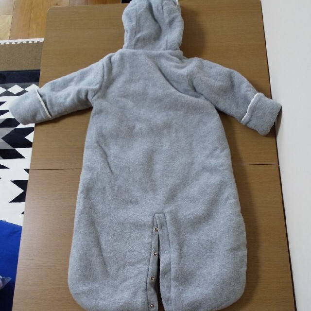 babyGAP(ベビーギャップ)のオーバーオール ロンパース もこもこ キッズ/ベビー/マタニティのベビー服(~85cm)(カバーオール)の商品写真