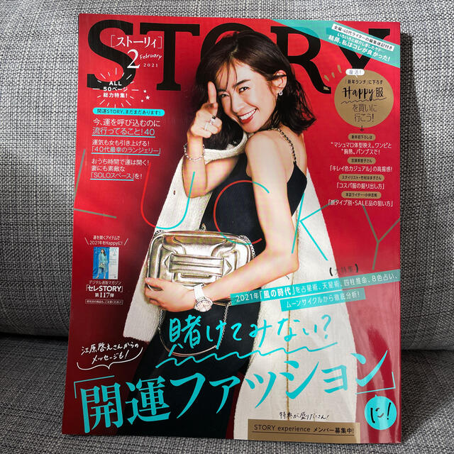 光文社(コウブンシャ)のSTORY (ストーリィ) 2021年 02月号 エンタメ/ホビーの雑誌(その他)の商品写真