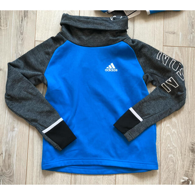 adidas(アディダス)の☆専用☆【新品】アディダス 2in1 ストームプルオーバー(裏起毛)  キッズ/ベビー/マタニティのキッズ服男の子用(90cm~)(ジャケット/上着)の商品写真