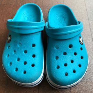 クロックス(crocs)のクロックス　サンダル　サイズ C10-11(17.5cm〜18cm)(サンダル)