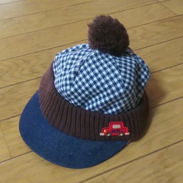 mikihouse(ミキハウス)のミキハウス 46～48cm帽子 キッズ/ベビー/マタニティのこども用ファッション小物(帽子)の商品写真