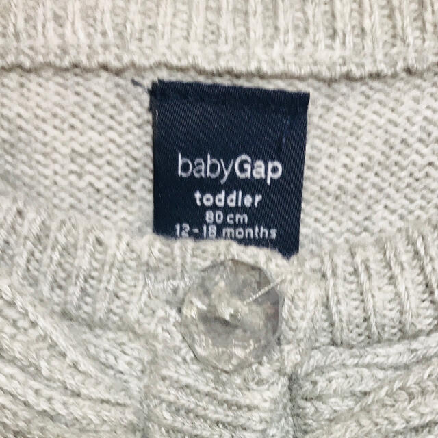 babyGAP(ベビーギャップ)のベビーギャップ　ニットワンピース キッズ/ベビー/マタニティのベビー服(~85cm)(ワンピース)の商品写真