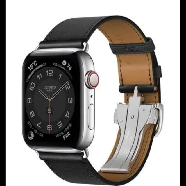 Hermes(エルメス)の【未来様専用】Apple Watch6 HERMES 44mm ブラック メンズの時計(腕時計(デジタル))の商品写真