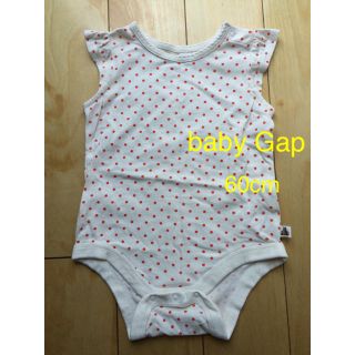 ベビーギャップ(babyGAP)のbaby Gap ドット ロンパース60(ロンパース)