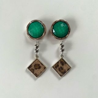 サンタモニカ(Santa Monica)のgreen__leopard pierce(ピアス)