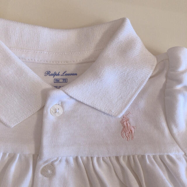 Ralph Lauren(ラルフローレン)のラルフローレン　半袖ロンパース キッズ/ベビー/マタニティのベビー服(~85cm)(ロンパース)の商品写真