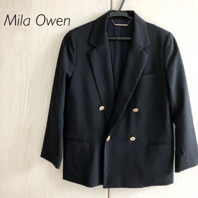 Mila Owen(ミラオーウェン)のMila Owen ミラオーウェン 金釦 テーラード ジャケット レディースのジャケット/アウター(テーラードジャケット)の商品写真