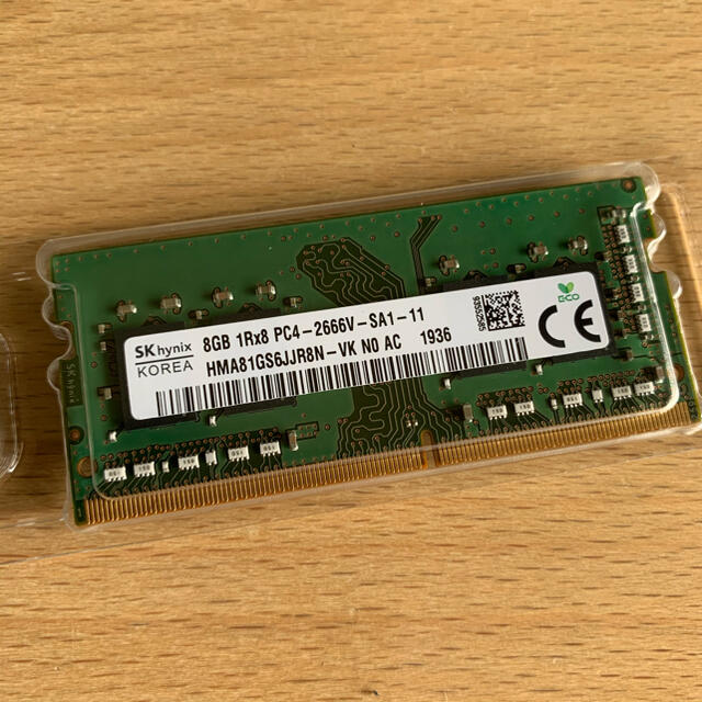 16GB DDR4-2666 新古品 2