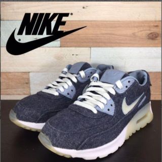 ナイキ(NIKE)のNIKE AIR MAX 90 ULTRA PRM WOOL 23cm(スニーカー)