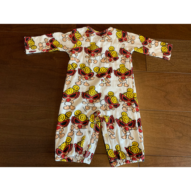 ヒステリックミニ2wayオール キッズ/ベビー/マタニティのベビー服(~85cm)(カバーオール)の商品写真