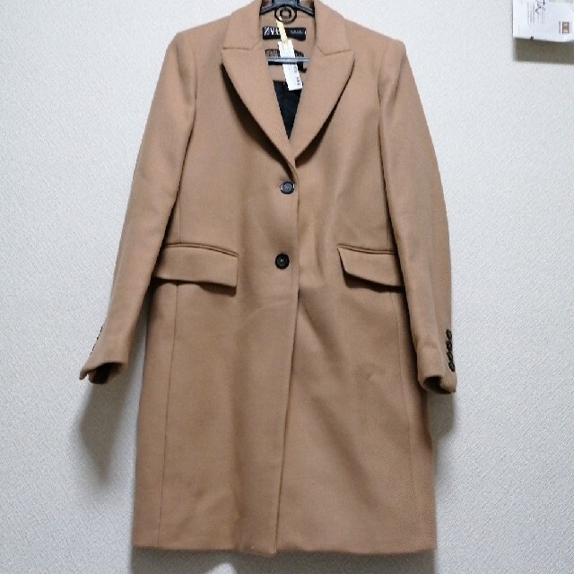 ZARA(ザラ)のZARA MANTECO コラボ チェスターコート レディースのジャケット/アウター(チェスターコート)の商品写真