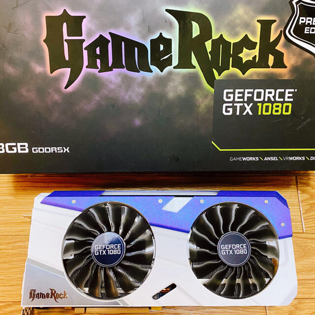 タイムセール　美品　NVIDIA Palit GTX1080 グラボ