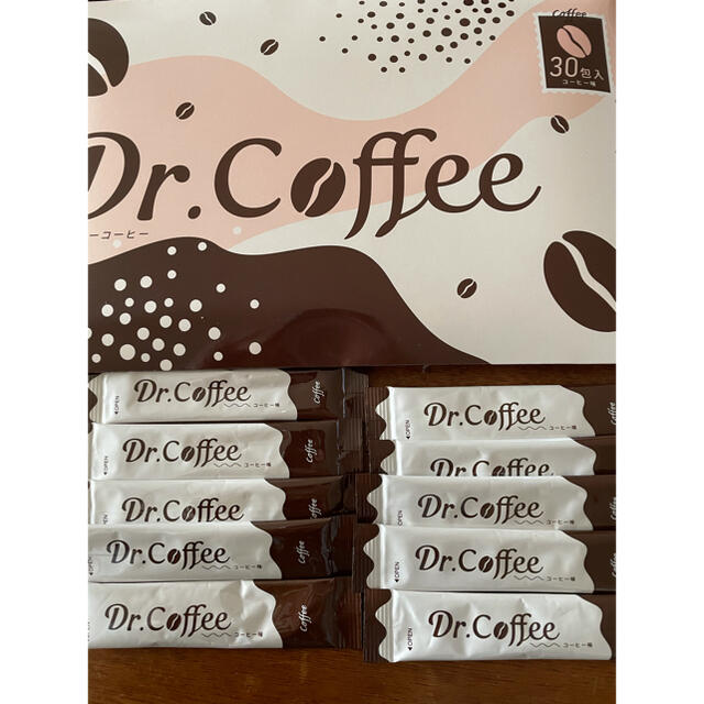 ドクターコーヒー Dr.coffee コーヒー味 10包 コスメ/美容のダイエット(ダイエット食品)の商品写真