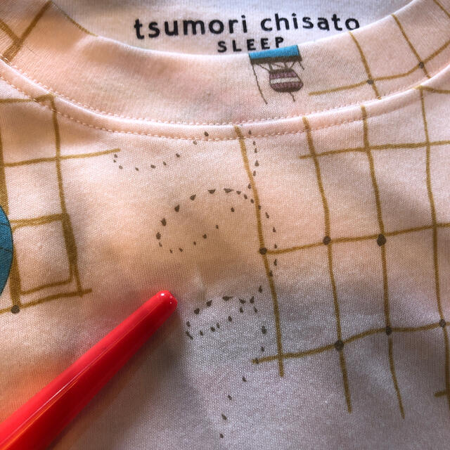 TSUMORI CHISATO(ツモリチサト)のツモリチサト　レディースネグリジェメンズパジャマ　セット　両Mサイズ レディースのルームウェア/パジャマ(パジャマ)の商品写真