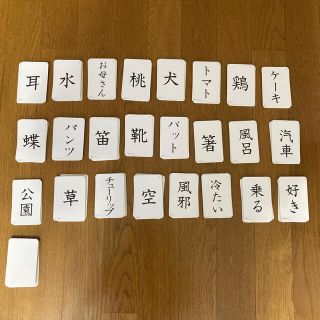 公文式の漢字カード　第1集(語学/参考書)