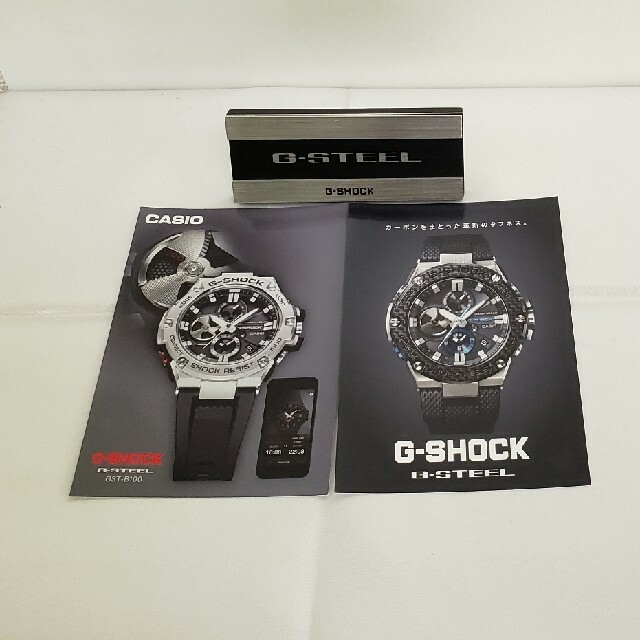 G-SHOCK(ジーショック)のG-SHOCK　G-STEEL　ロゴプレート　非売品　おまけ付　美品 メンズの時計(その他)の商品写真