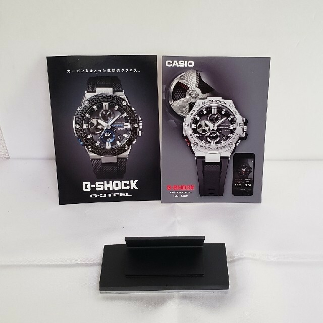 G-SHOCK(ジーショック)のG-SHOCK　G-STEEL　ロゴプレート　非売品　おまけ付　美品 メンズの時計(その他)の商品写真