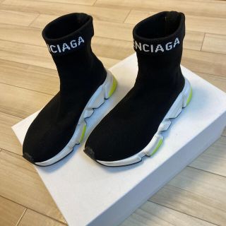 バレンシアガ(Balenciaga)の売り切り価格！バレンシアガ　スピードトレーナー　35 ネオンイエロー(スニーカー)