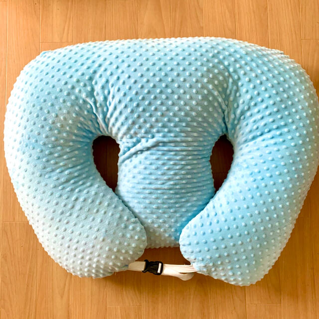 Twin Z Pillow ツインズピロー　水色　双子用授乳クッション キッズ/ベビー/マタニティの寝具/家具(枕)の商品写真