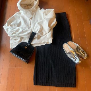 ユナイテッドアローズ(UNITED ARROWS)の美品★ETRE tokyo ニットタイトスカート　大人気商品(ロングスカート)