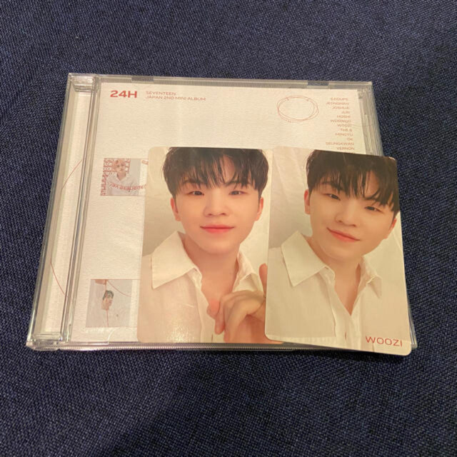 SEVENTEEN(セブンティーン)のヘンガレ　ヨントン　ウジ　トレカ エンタメ/ホビーのCD(K-POP/アジア)の商品写真