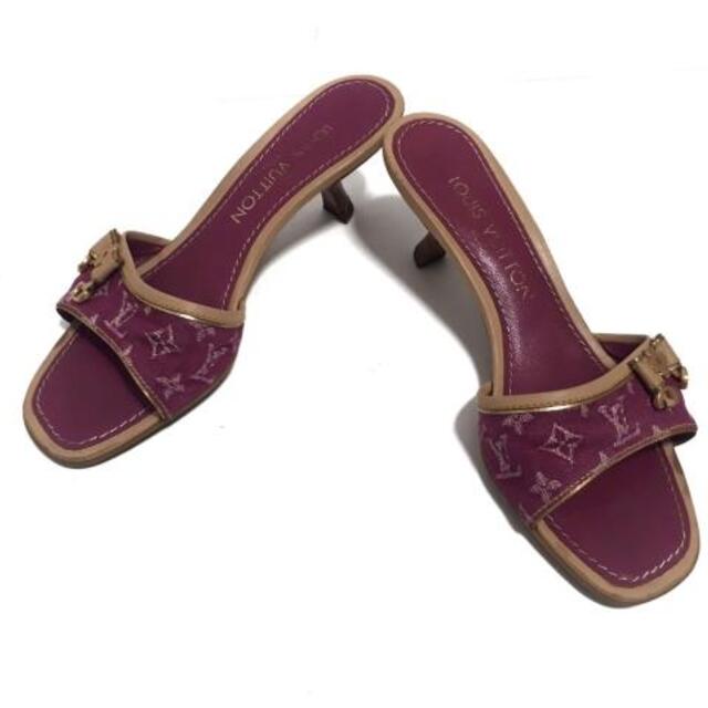 LOUIS VUITTON - ルイヴィトン ミュール 35 1/2 レディースの通販 by