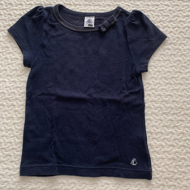 PETIT BATEAU(プチバトー)の【あや様専用】プチバトー3点セット　4a キッズ/ベビー/マタニティのキッズ服女の子用(90cm~)(Tシャツ/カットソー)の商品写真