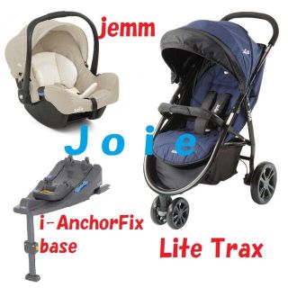 ジョイー(Joie (ベビー用品))のJoie　三輪ベビーカー・ベビーシート・ベースセット　★02YE01121057(自動車用チャイルドシート本体)