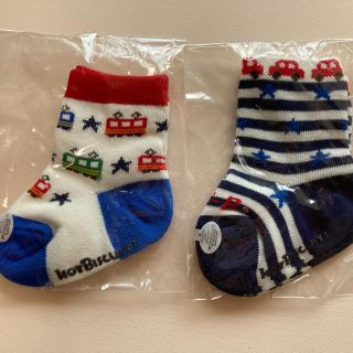 ホットビスケッツ(HOT BISCUITS)のHot  Biscuits ホットビスケッツ　ソックス　9〜10cm 2足セット(靴下/タイツ)